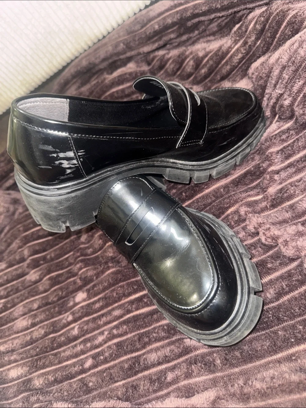 Black Penny Loafers
